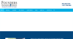 Desktop Screenshot of foundersgroup.ca